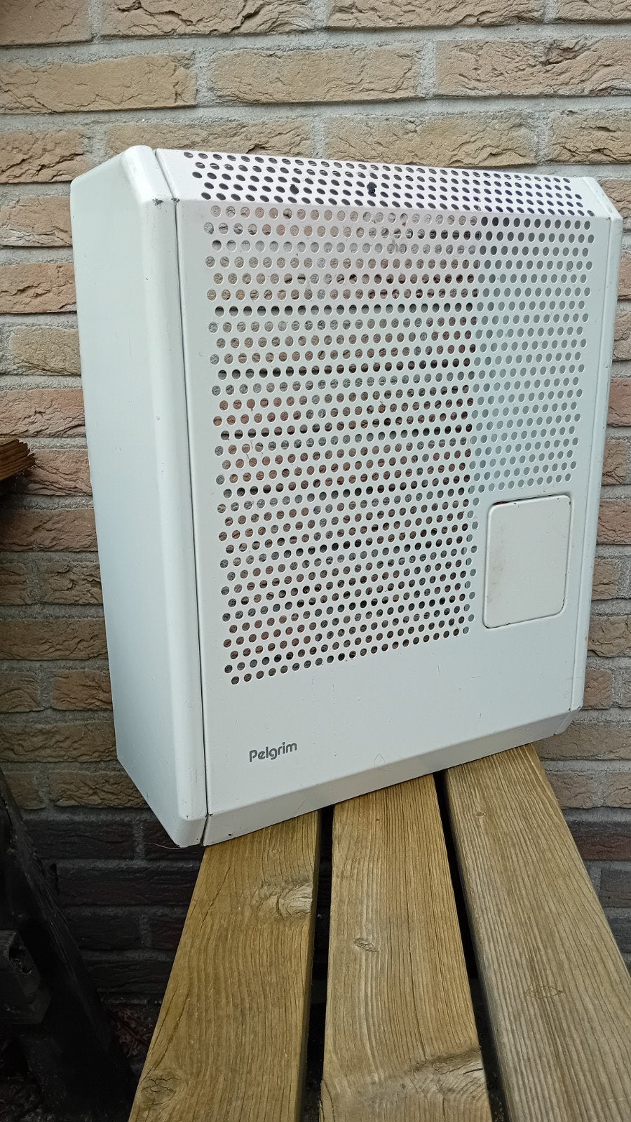 pelgrim gaskachel 2,5 kW compleet, Huis en Inrichting, Ophalen, Gebruikt, Gas, Gaskachel