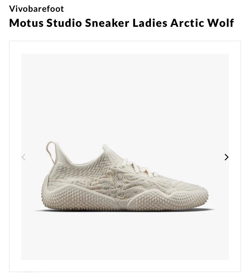 Vivobarefoot-Motus Studio Sneaker Ladies, Ophalen, Beige, Nieuw, Sneakers of Gympen