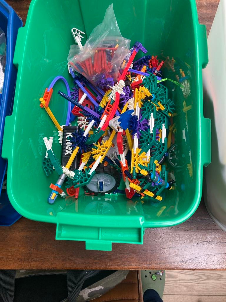 Grote partij K'nex - 3 dozijn bouwplezier!, Ophalen of Verzenden, Zo goed als nieuw, K'nex