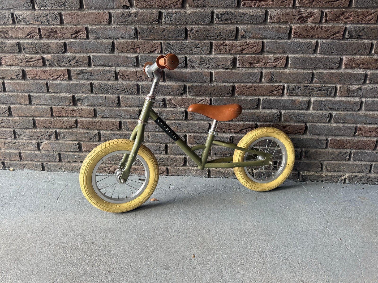Veloretti Loopfiets Groen - Perfect voor de kleintjes!, Kinderen en Baby's, Speelgoed | Buiten | Voertuigen en Loopfietsen, Ophalen of Verzenden