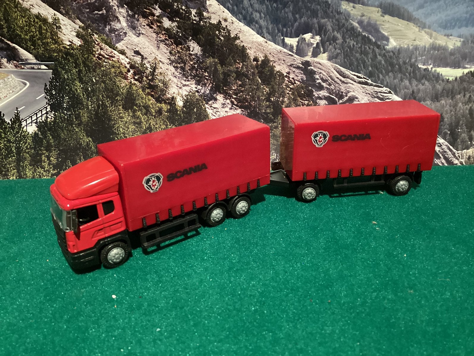 Scania van Teamatoys, Ophalen of Verzenden, Zo goed als nieuw, Bus of Vrachtwagen