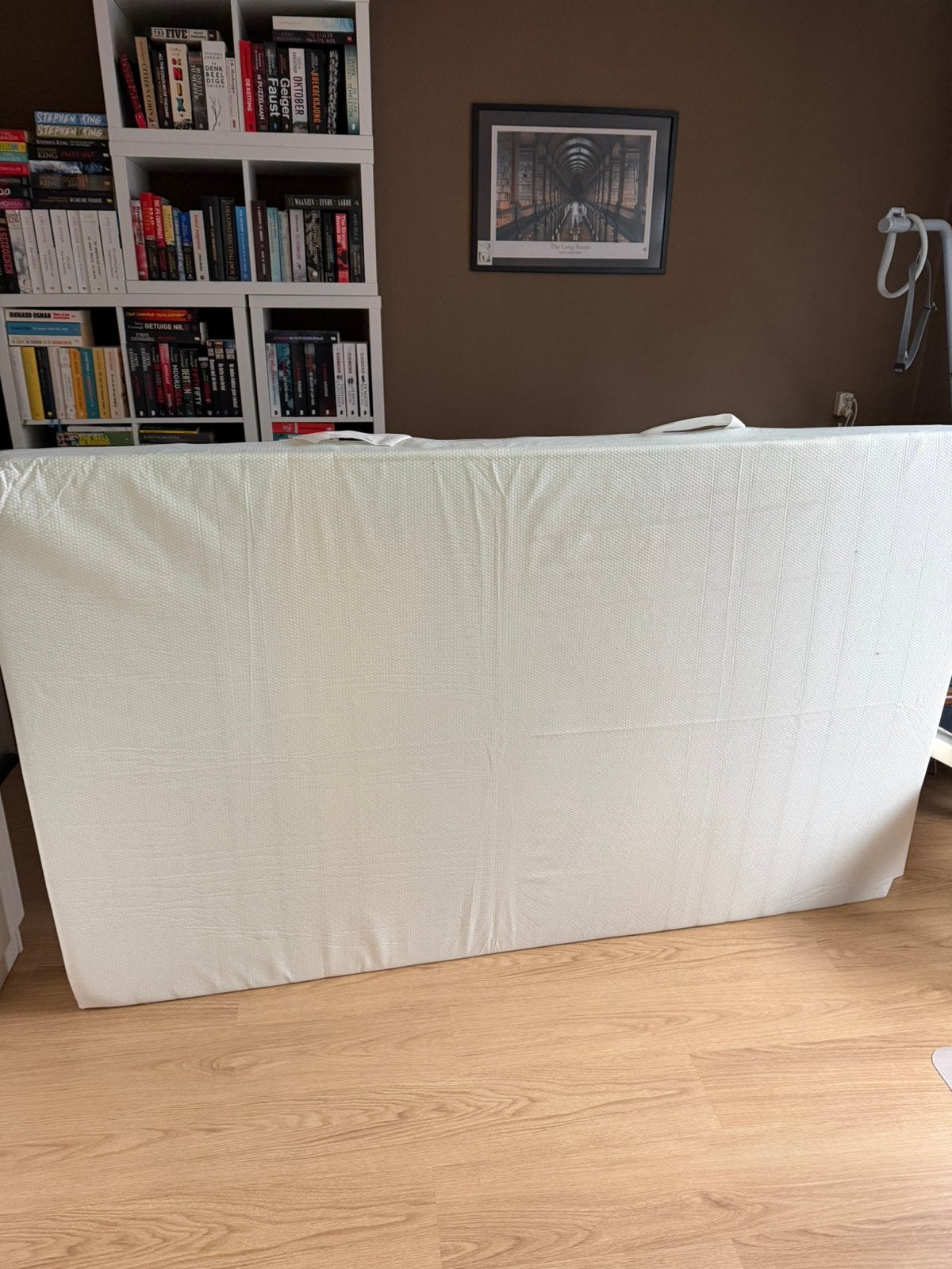 Emma one matras, Ophalen, Eenpersoons, 210 cm, Zo goed als nieuw