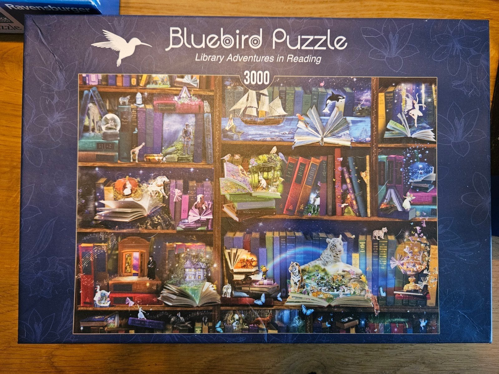 Bluebird Puzzel 3000 stukjes - Library Adventures, Hobby en Vrije tijd, Denksport en Puzzels, Zo goed als nieuw, Legpuzzel, Meer dan 1500 stukjes