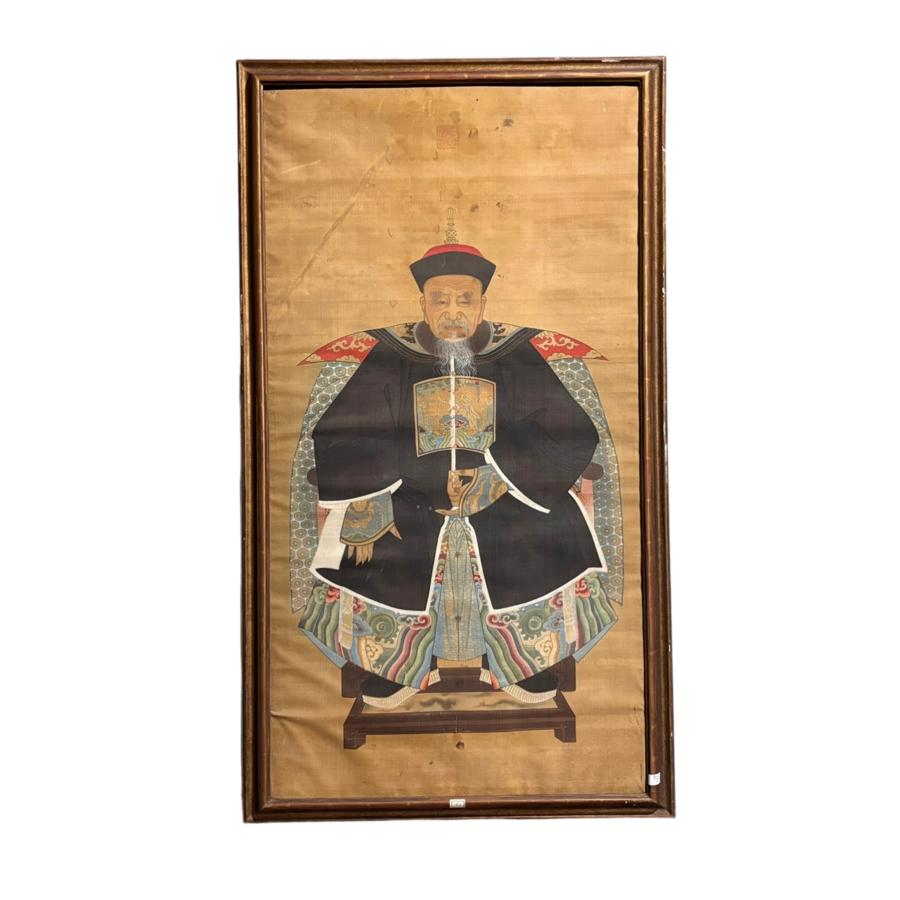 Chinees voorouderportret, Antiek en Kunst, Ophalen