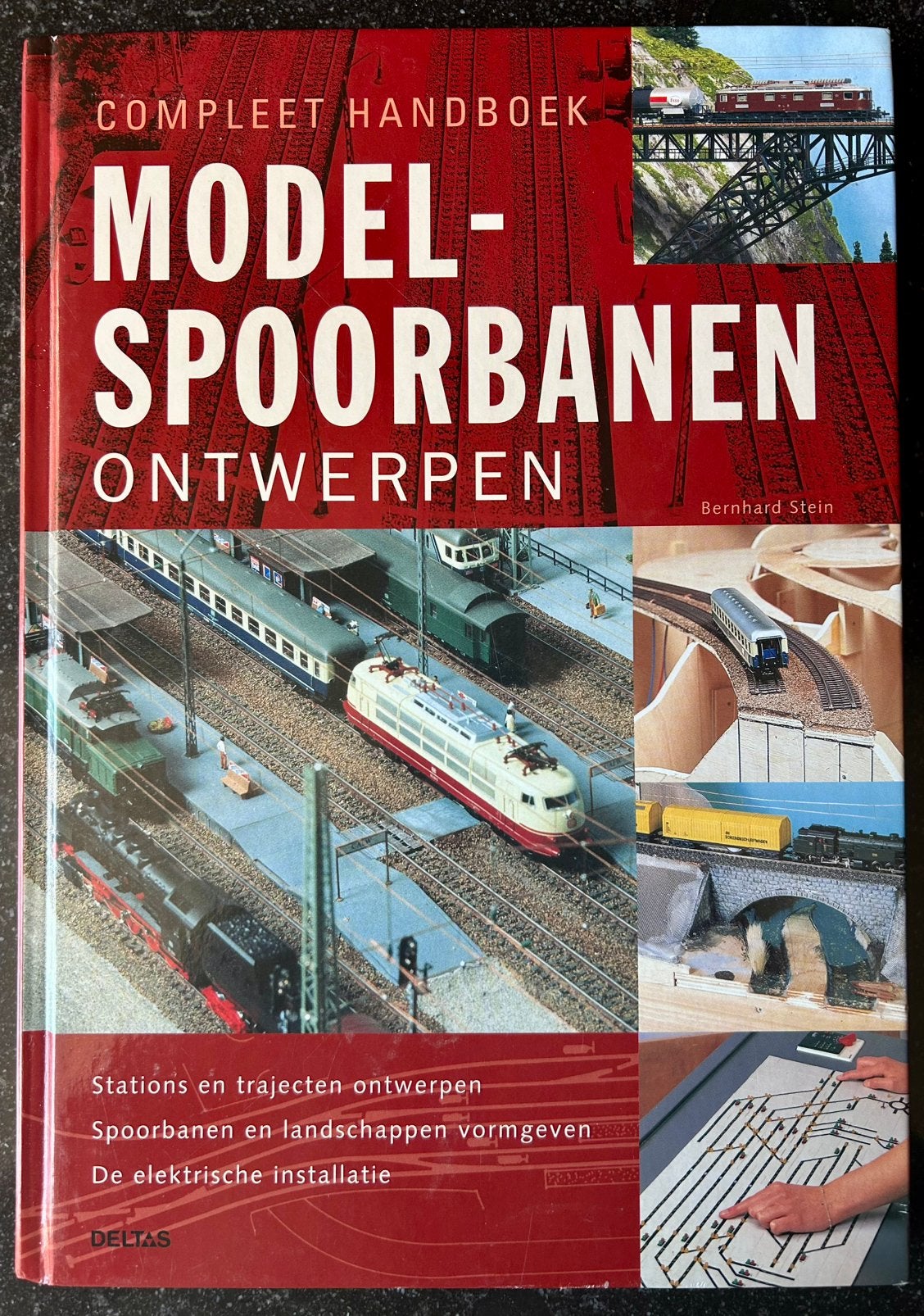 Bernhard Stein - Compleet handboek modelspoorbanen ontwerpen, Hobby en Vrije tijd, Modeltreinen | H0, Overige merken, Gelijkstroom of Wisselstroom