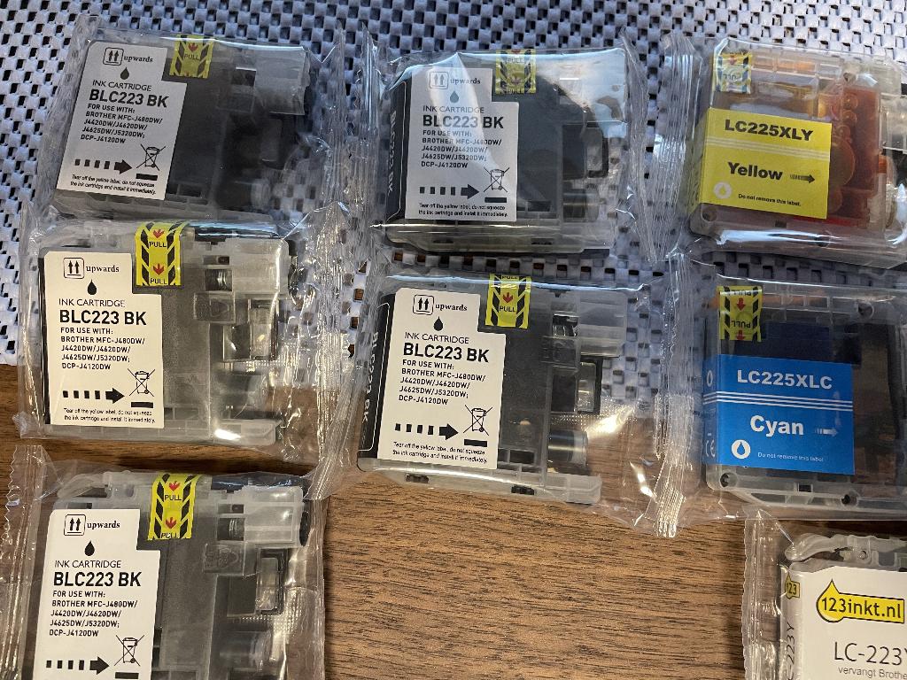28 x inktcartridges Brother Inktjetprinter MFCJ4620DW, Computers en Software, Printerbenodigdheden, Nieuw, Cartridge, Ophalen of Verzenden