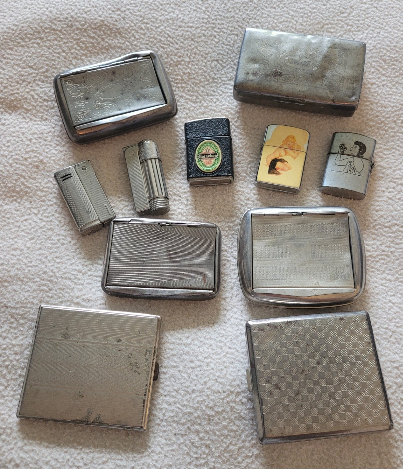 Vintage Tabaksdozen en Aanstekers Jaren '50, Ophalen of Verzenden, Gebruikt, Aansteker