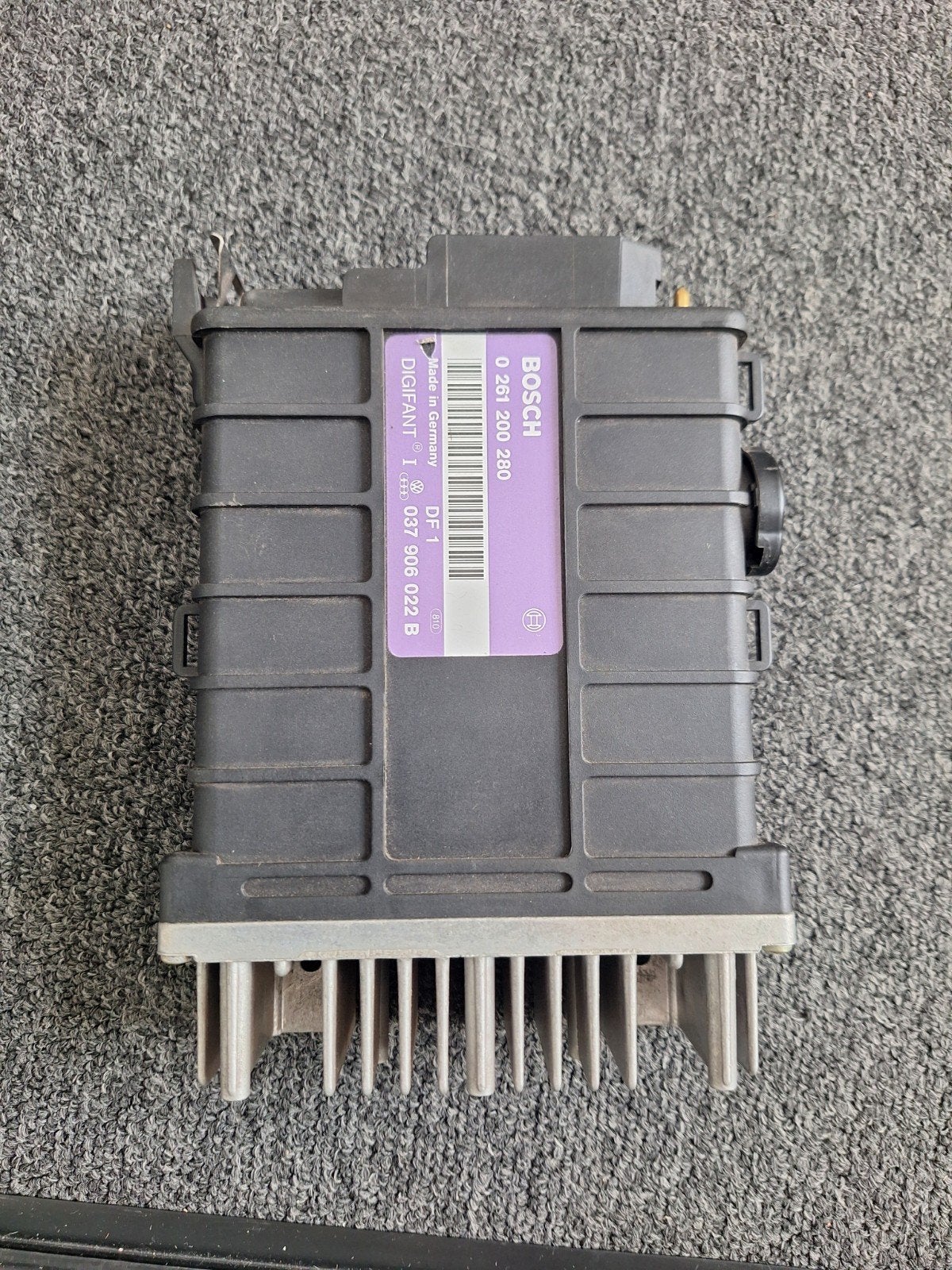 VW CORRADO GOLF MK2 G60 BOSCH ECU DIGIFANT1 037906022B ZGAN, Ophalen of Verzenden, Gebruikt, Volkswagen