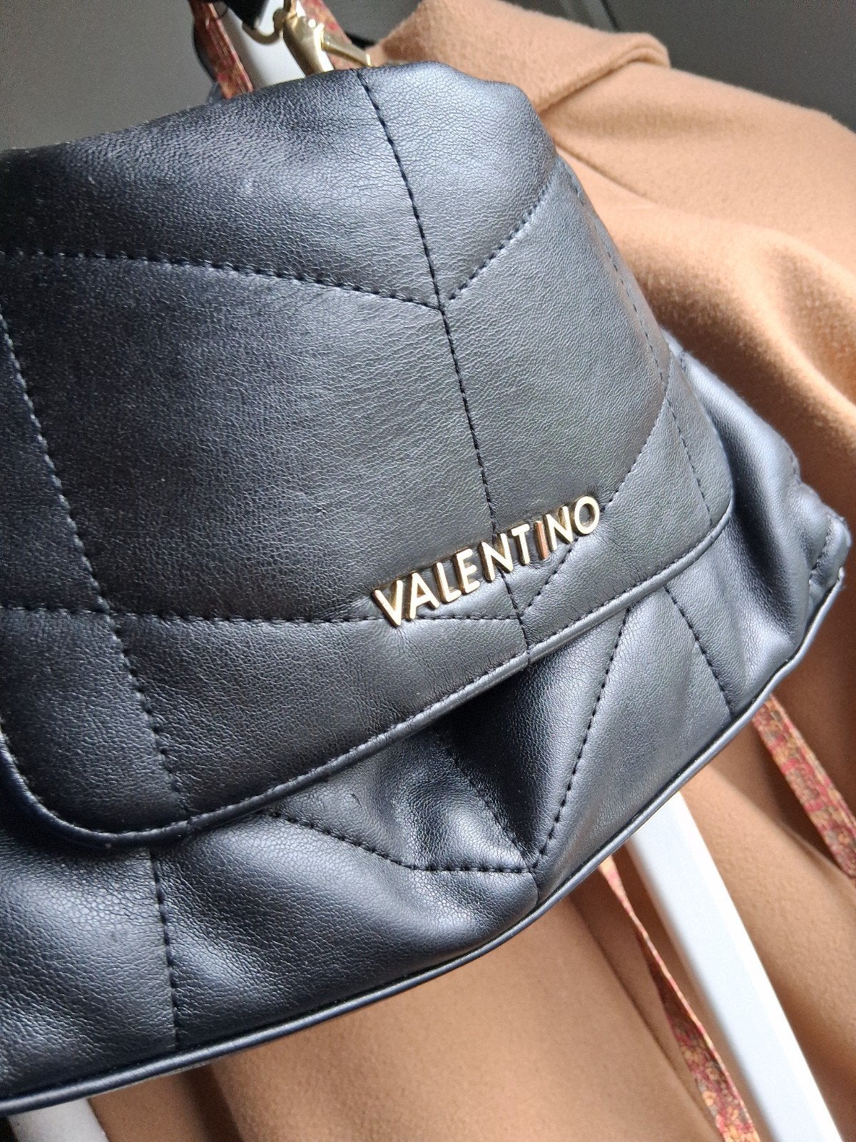 Valentino by Mario Valentino schoudertas zwart, Ophalen of Verzenden, Gebruikt, Zwart, Schoudertasje