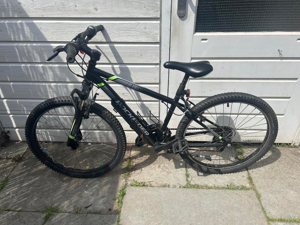 Rockrider mountainbike - kind, Gebruikt, Hardtail, Velgrem, Ophalen of Verzenden