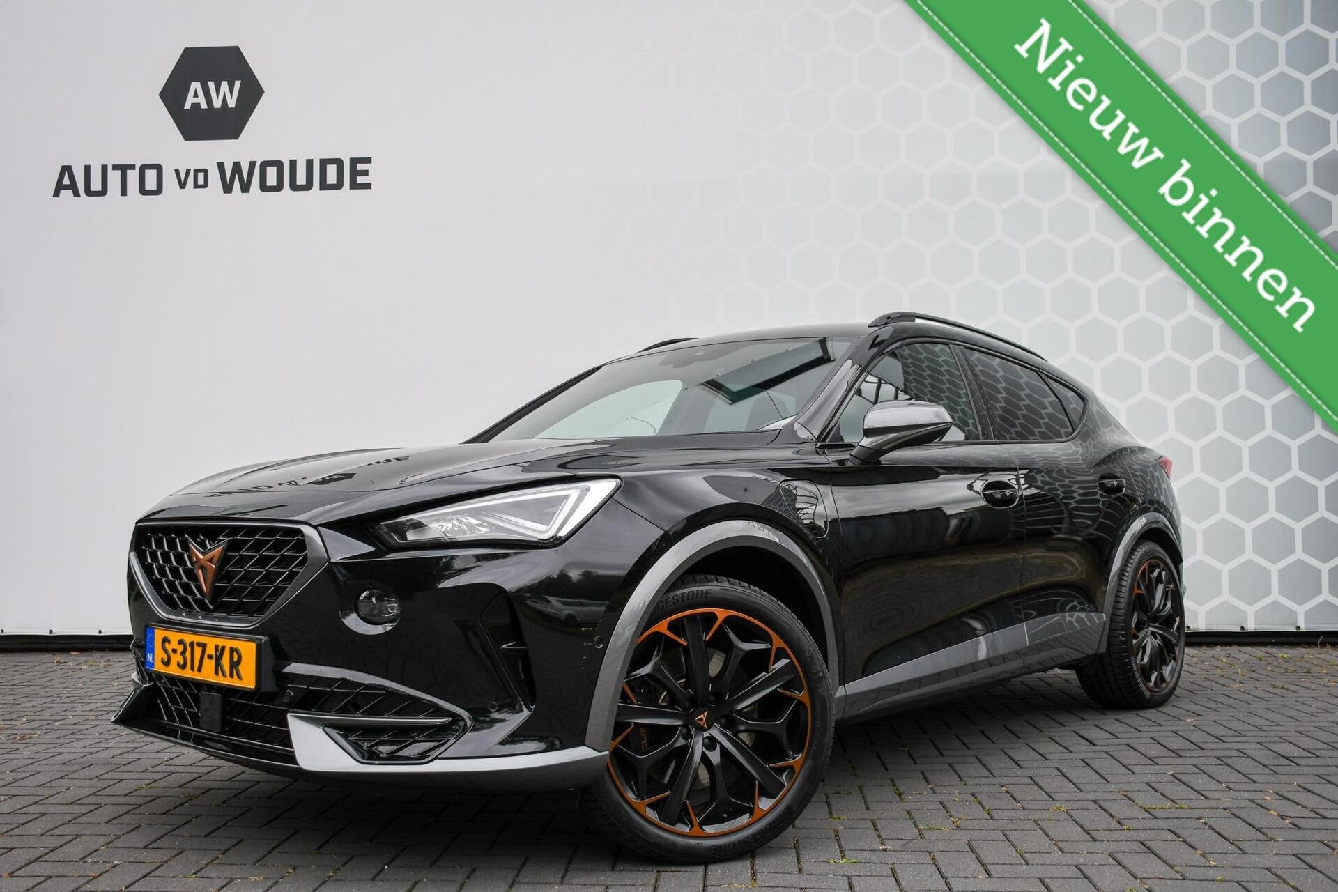 CUPRA Formentor 1.4 e-Hybrid VZ Copper Edition Schaalstoelen, Auto's, Gebruikt, 4 cilinders, Formentor, Zwart
