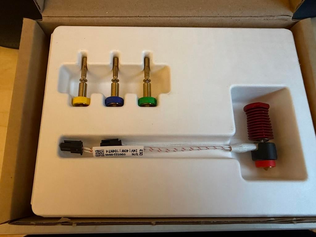 E3D Revo Voron 24v Hotend Compleet | 4 Nozzles, Computers en Software, 3D-printerbenodigheden, Ophalen of Verzenden, Nieuw