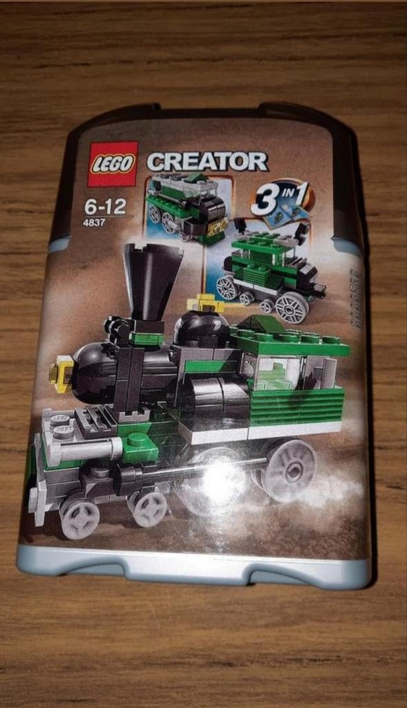 Lego Creator 4837 Mini Trein 3-in-1 in originele verpakking, Compleet, Lego, Nieuw, Ophalen of Verzenden