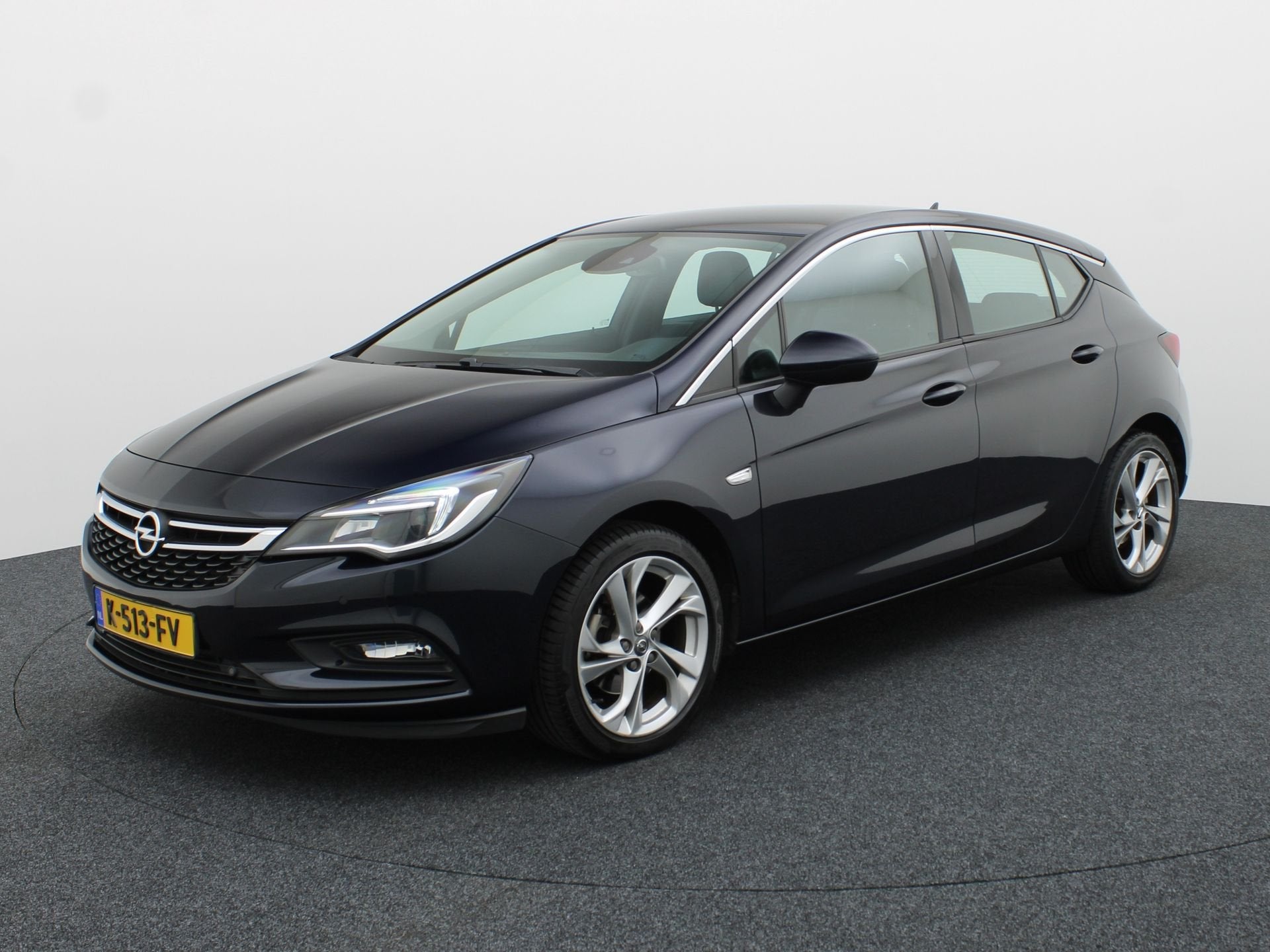 Opel Astra 1.4 Turbo Innovation | Navi | LMV | AGR Stoelen |, Gebruikt, Blauw, Grijs, 57 €/maand