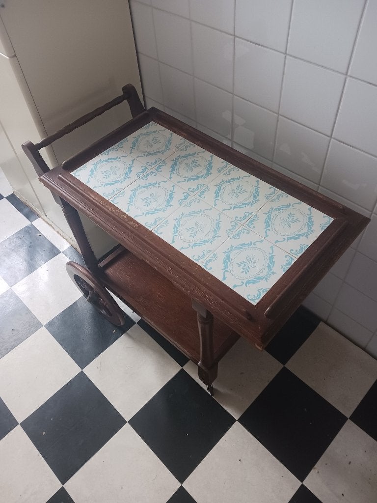 Antieke Theewagen, Antiek en Kunst, Ophalen of Verzenden