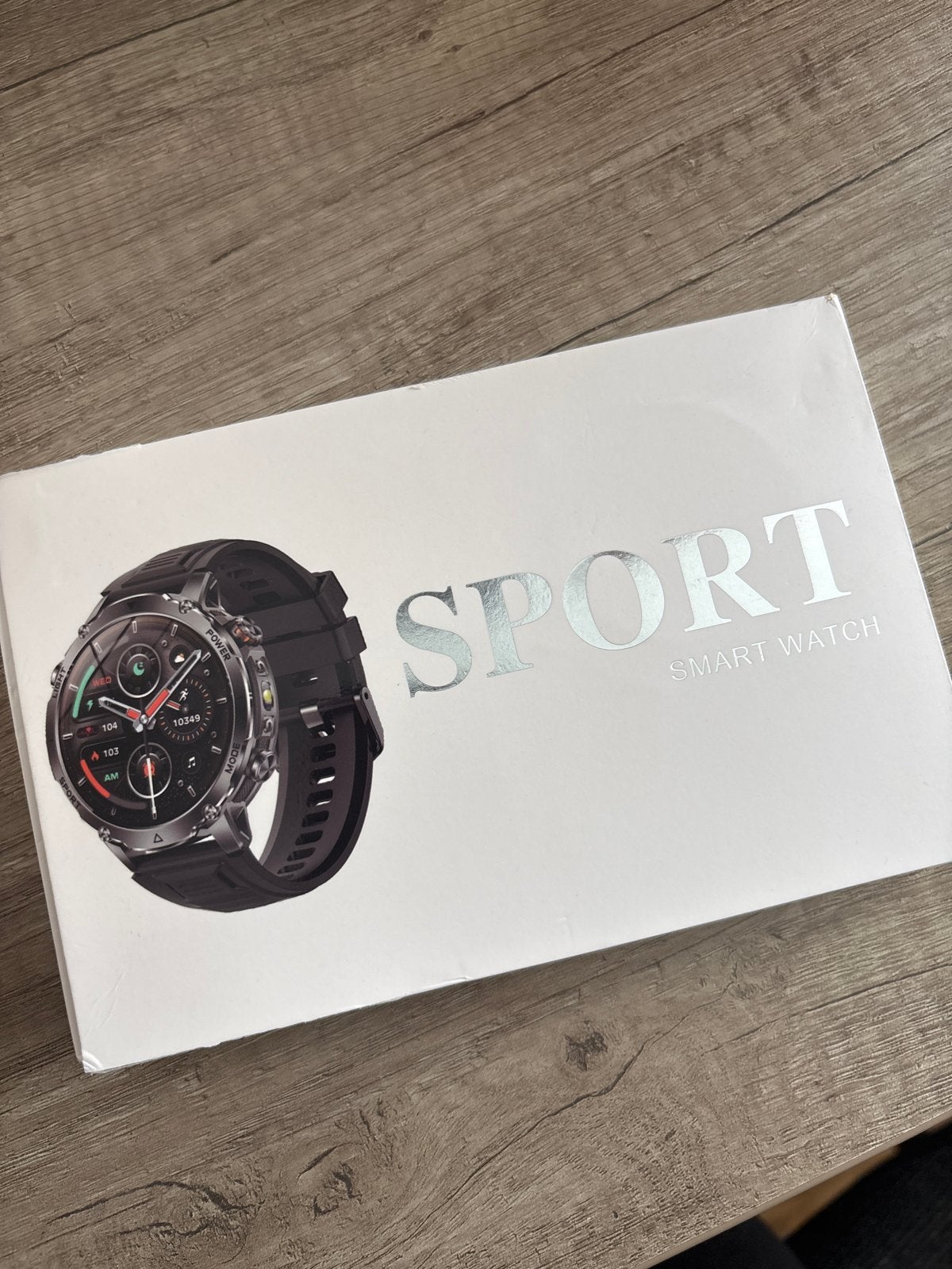 Sport Smartwatch - Nieuw in doos, Ophalen of Verzenden, Hartslag, Nieuw, Zwart