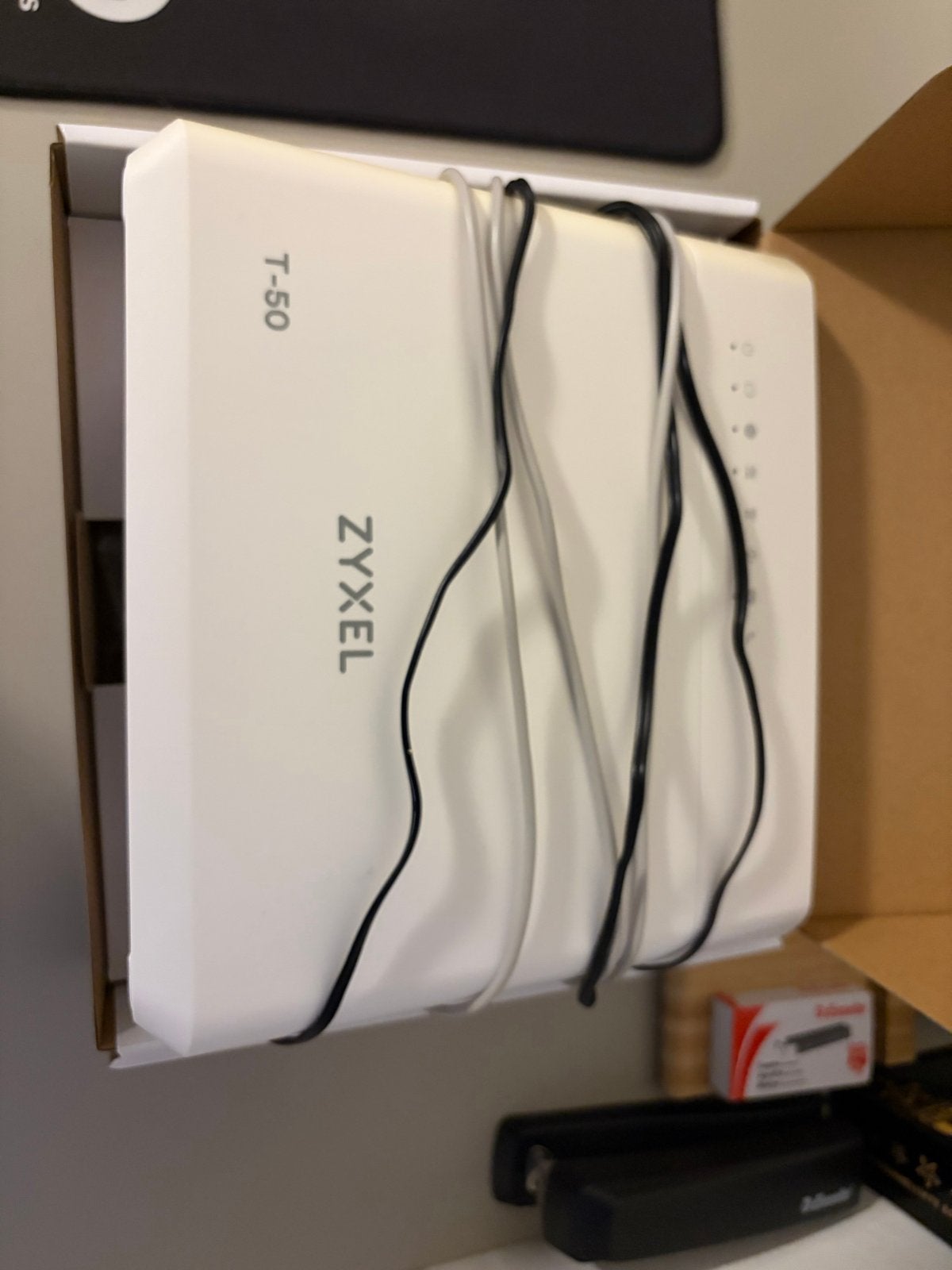 Zyxel T-50 Router - Nieuw in doos, Ophalen of Verzenden, Nieuw, Router