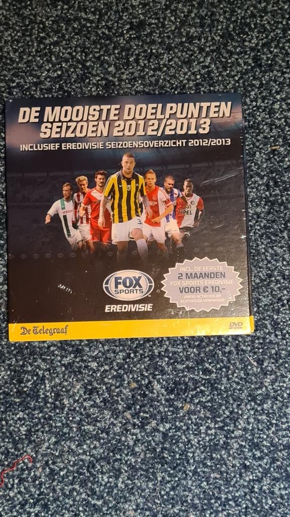 Dvd nw. Eredivisie: Mooiste Doelpunten Seizoen 2012/2013 DVD, Voetbal, Alle leeftijden, Ophalen of Verzenden, Nieuw in verpakking