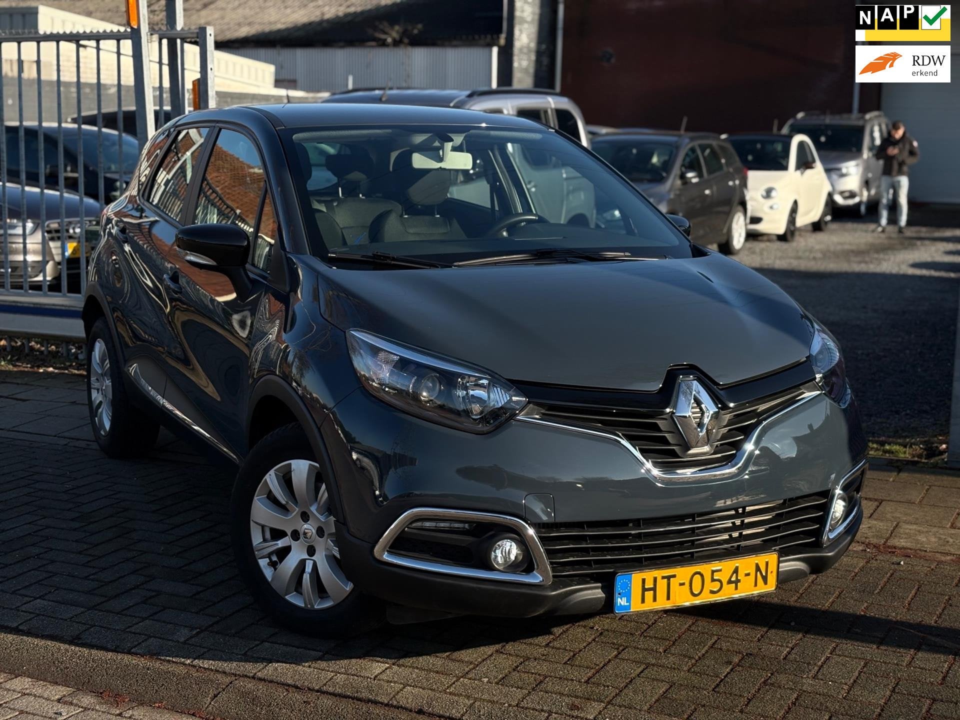 Renault Captur 1.2 TCe Expression | Automaat | 16” LMV | A, Auto's, Stof, 4 cilinders, Blauw, Origineel Nederlands