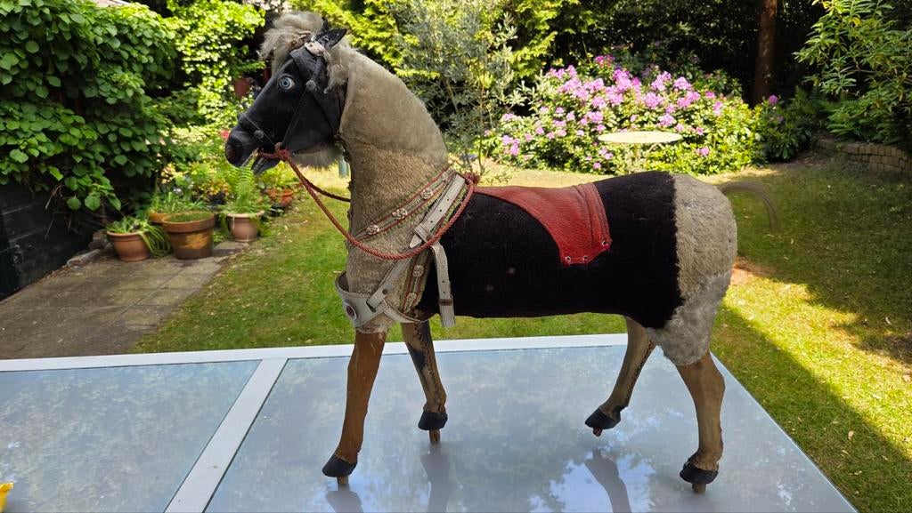 Antiek speelgoed paard - oud houten speelgoed, Antiek en Kunst, Antiek | Speelgoed, Ophalen