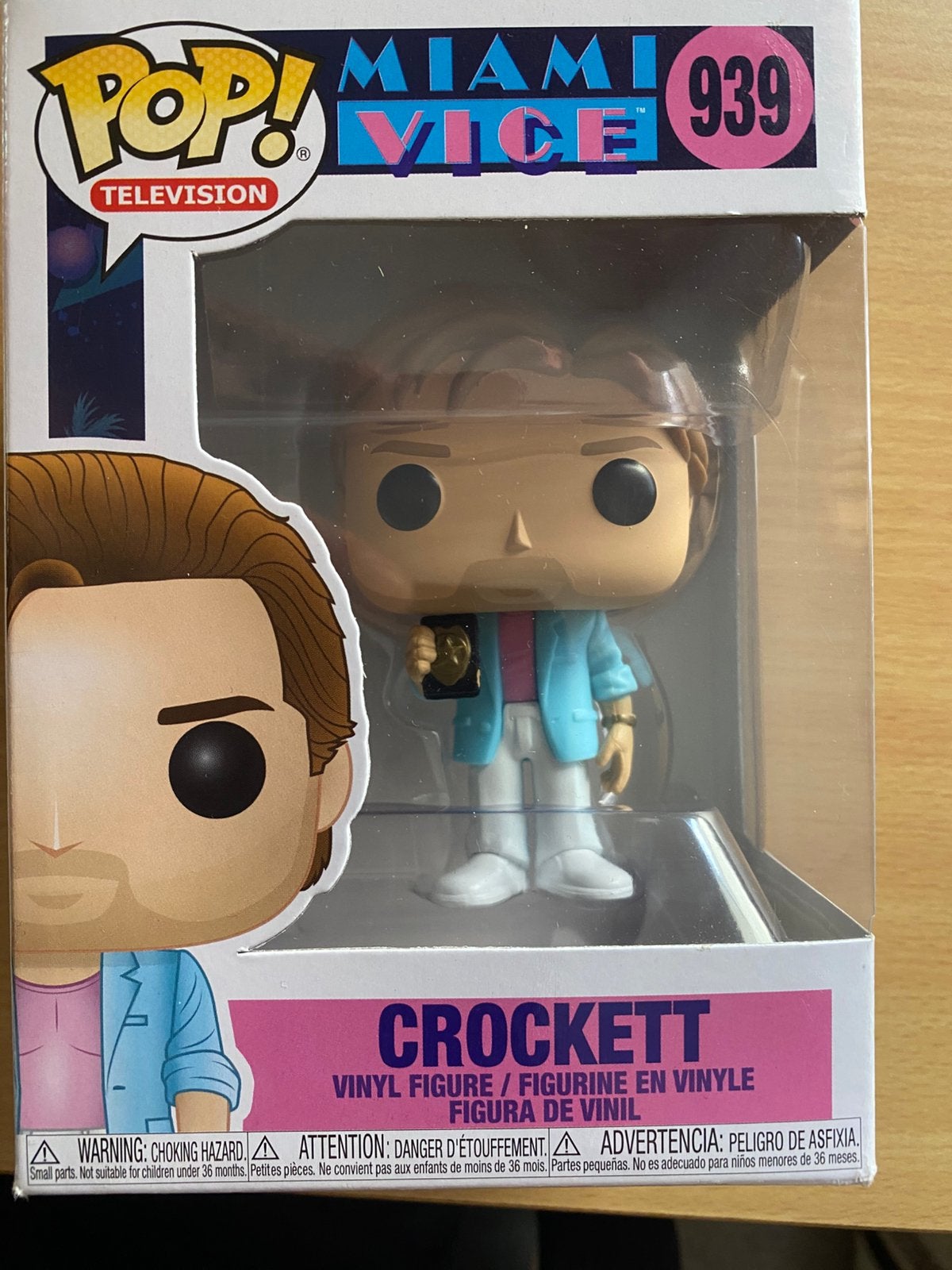 Funko Pop! 939 Miami Vice: Crockett, Ophalen of Verzenden, Nieuw