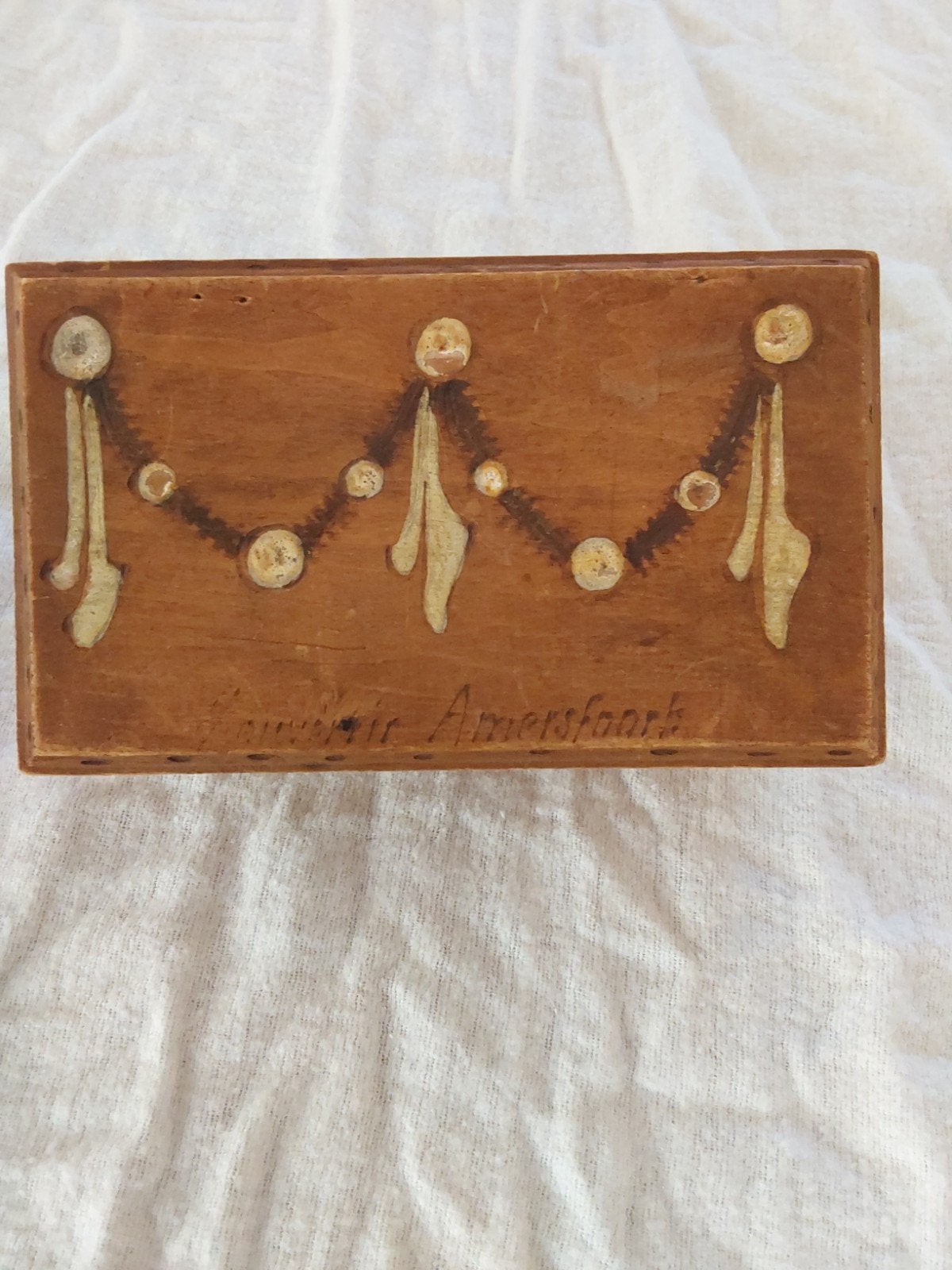 Souvenir Spaarpot Amersfoort, Verzamelen, Spaarpotten, Ophalen of Verzenden, Gebruikt, Hout, Overige thema's