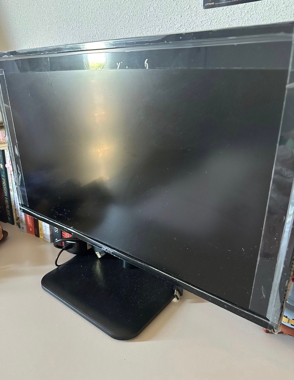 Acer monitor - Gebruikt - 24inch, IPS, Full HD, Ophalen of Verzenden, 60 Hz of minder