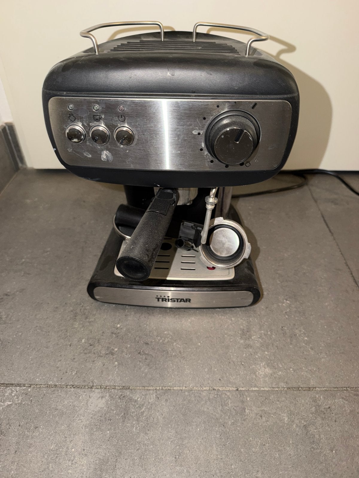 Tristar Espresso Apparaat - Gebruikt, Ophalen, Espresso apparaat, Zo goed als nieuw, Gemalen koffie