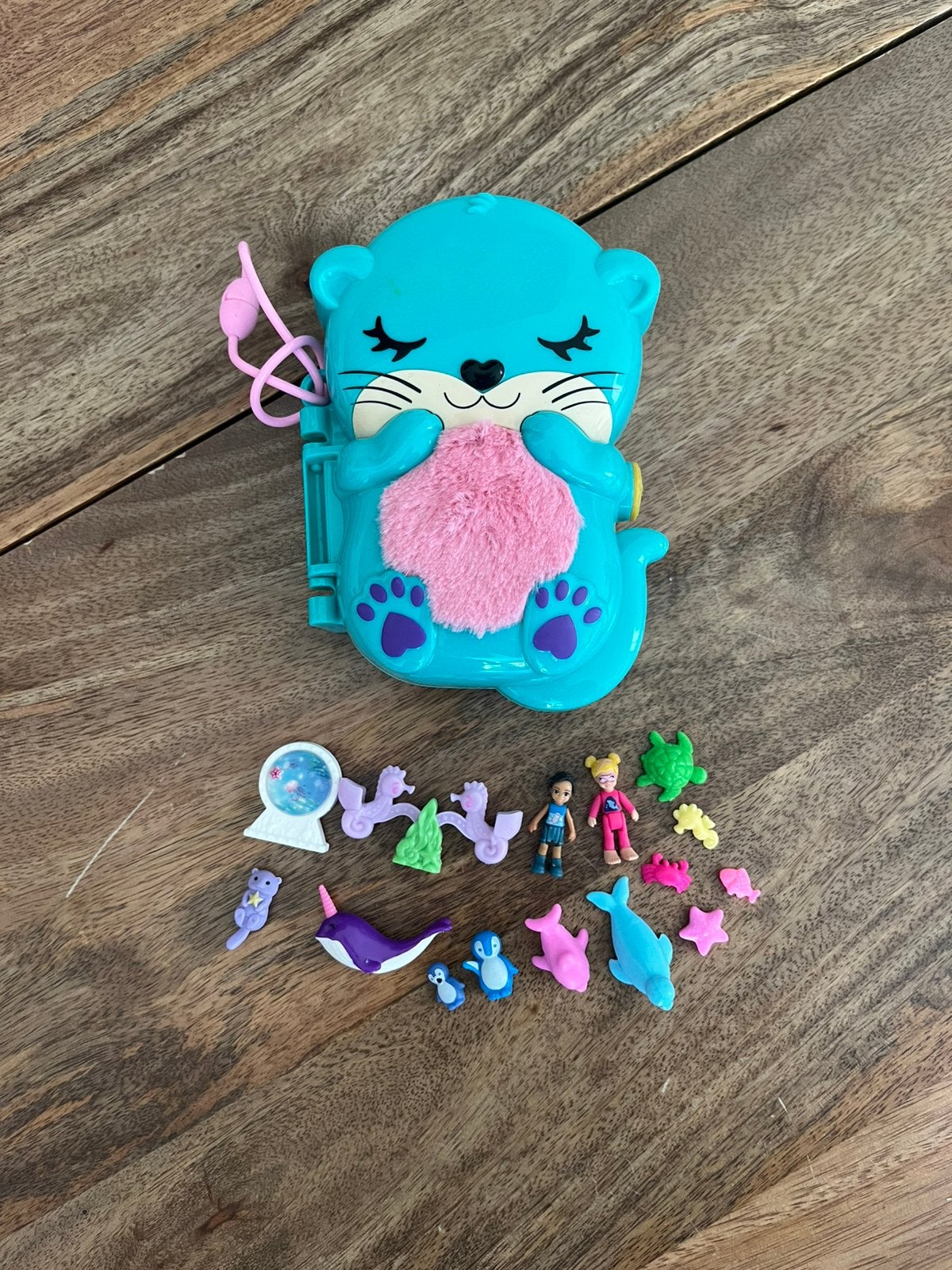 Polly pocket otter, Verzamelen, Speelgoed, Ophalen of Verzenden, Zo goed als nieuw
