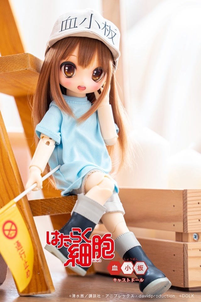 BJD Dolk Platelet Anime Cells at Work Ball joint Cast Doll, Ophalen of Verzenden, Gebruikt
