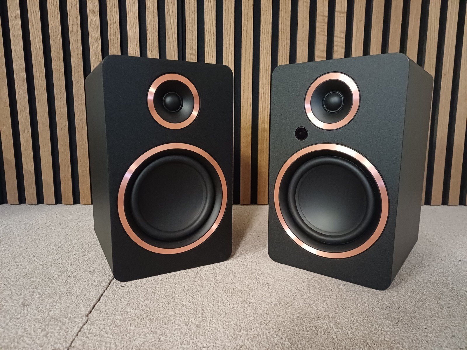 Argon Audio Fenris A5 actieve boekenplank speakers, Overige merken, Inclusief kabels, Ophalen of Verzenden, Zo goed als nieuw