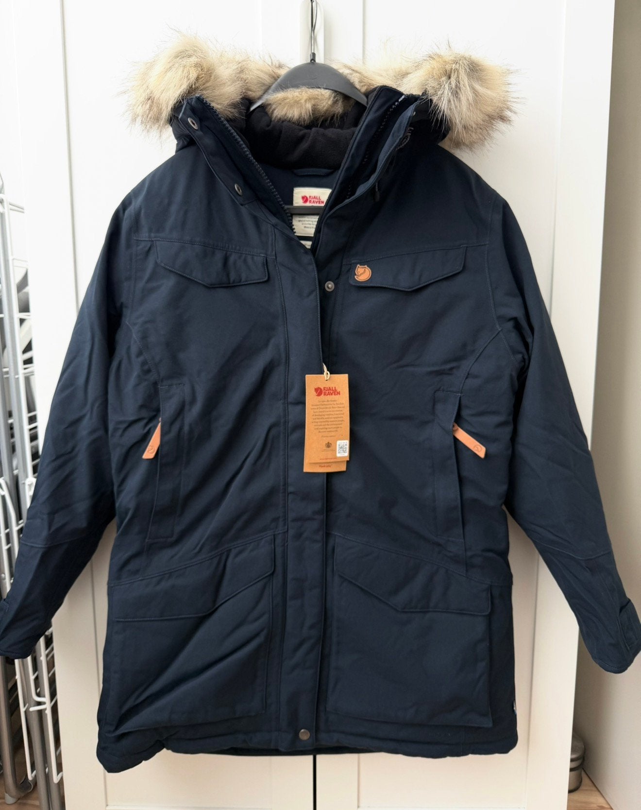 [Nieuw] Fjallraven Nuuk Dames Parka Winterjas maat S, Ophalen of Verzenden, Zo goed als nieuw