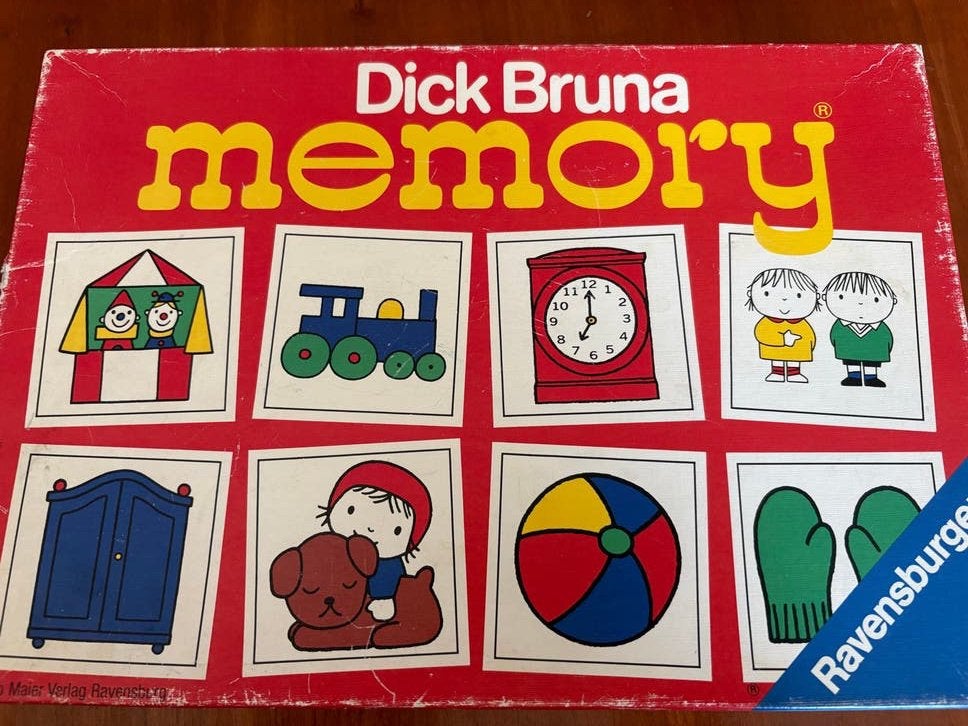 Dick Bruna Memory spel van Ravensburger, Een of twee spelers, Ophalen of Verzenden, Gebruikt