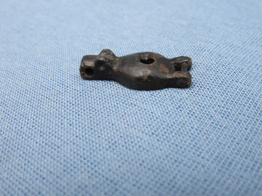 Viking - sluiting van brons - ca. 12e eeuw - bodemvondst, Antiek en Kunst, Ophalen of Verzenden, Brons