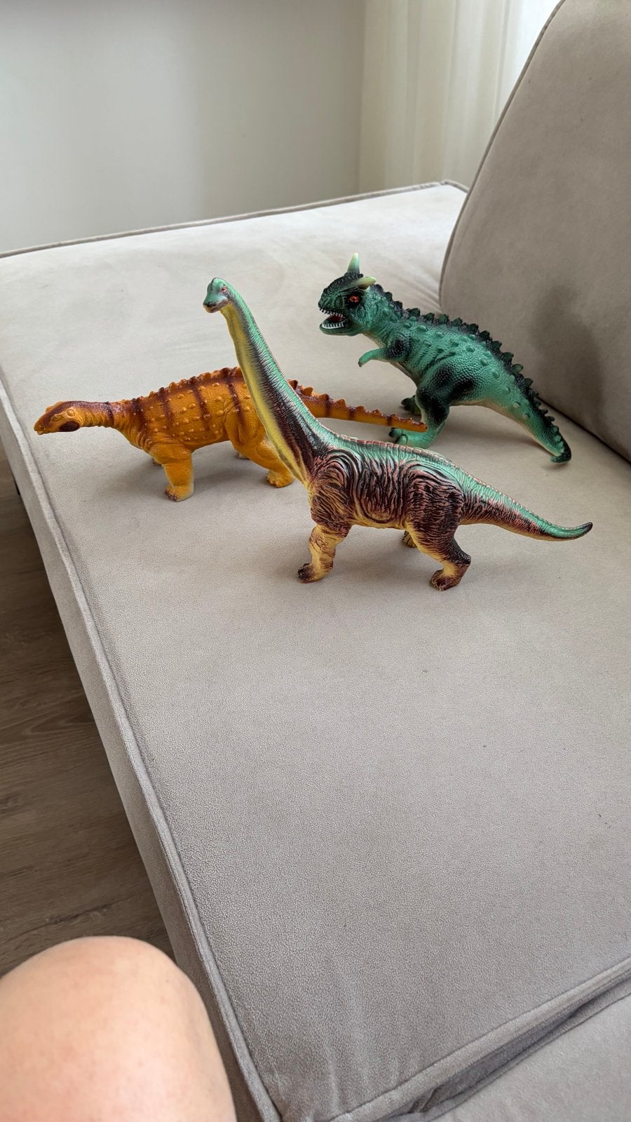 Dinosaurus speelgoed set - 3 stuks, Ophalen of Verzenden, Gebruikt, Jongen of Meisje