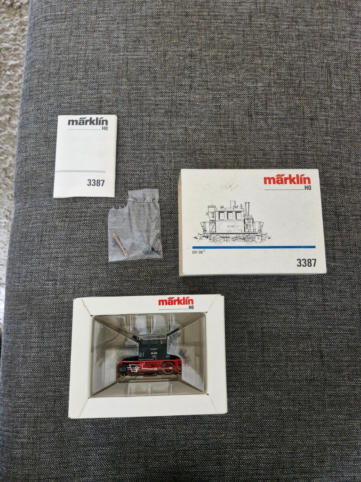 Märklin H0 BR 98 3387 Locomotief - Zo goed als nieuw, Hobby en Vrije tijd, Modeltreinen | H0, Ophalen of Verzenden, Zo goed als nieuw