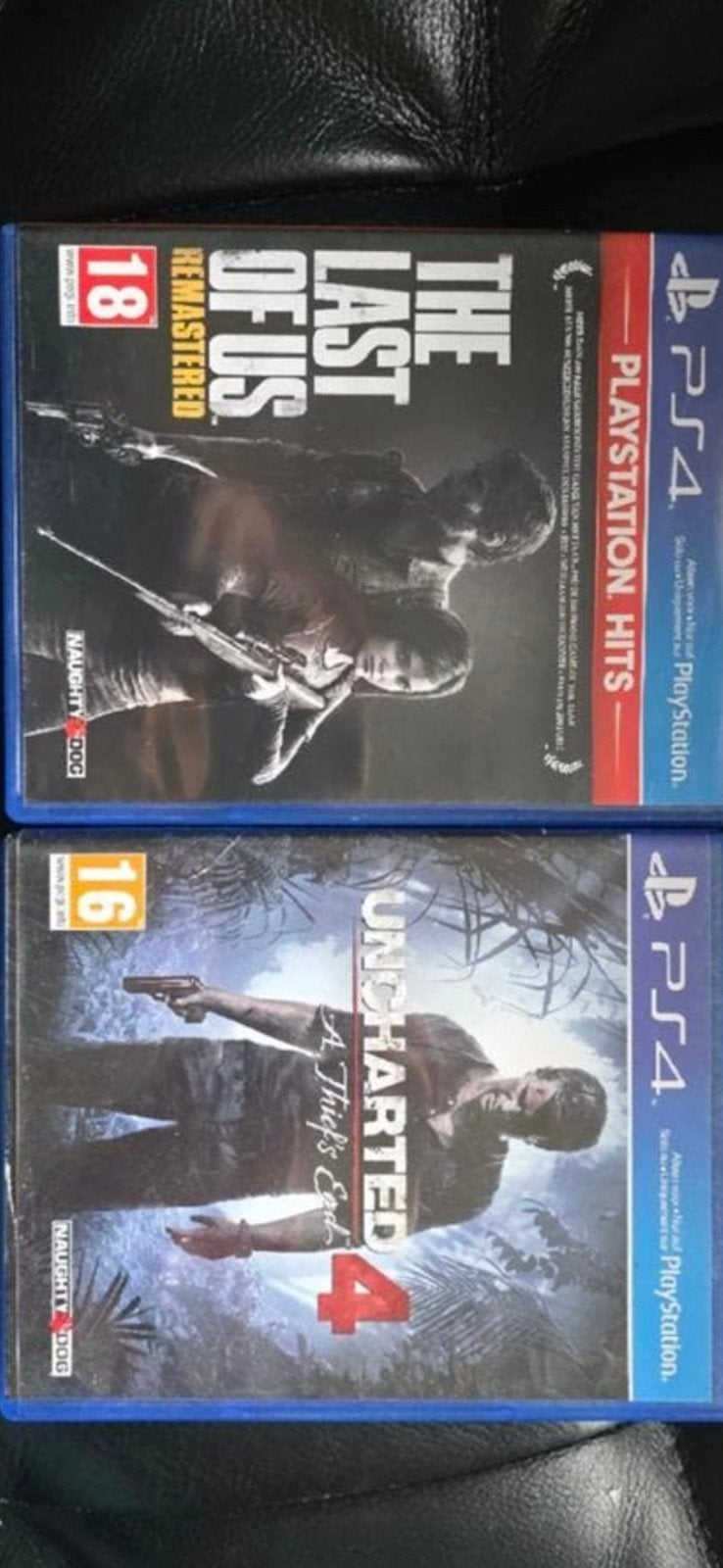 PS4 Games: The Last of Us Remastered & Uncharted 4, Avontuur en Actie, Vanaf 18 jaar, 1 speler, Ophalen of Verzenden