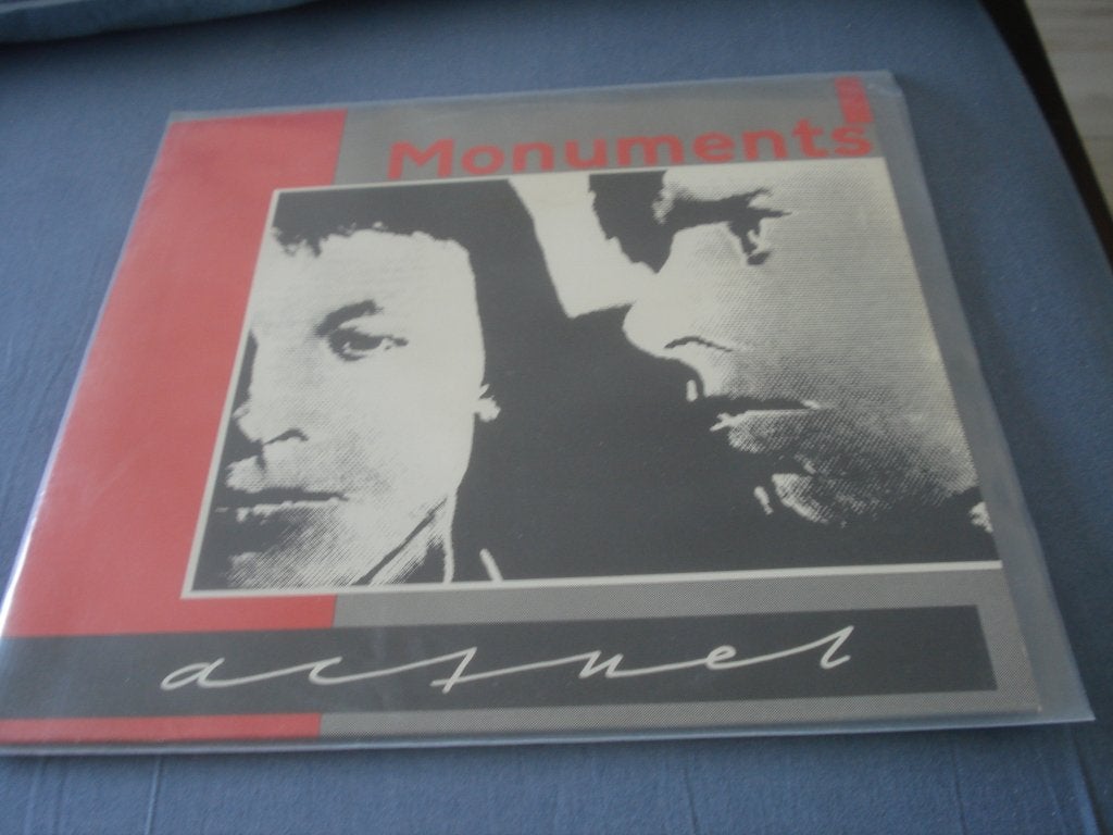 ACTUEL - MONUMENTS new wave, LP, Overige genres, Ophalen of Verzenden, Zo goed als nieuw