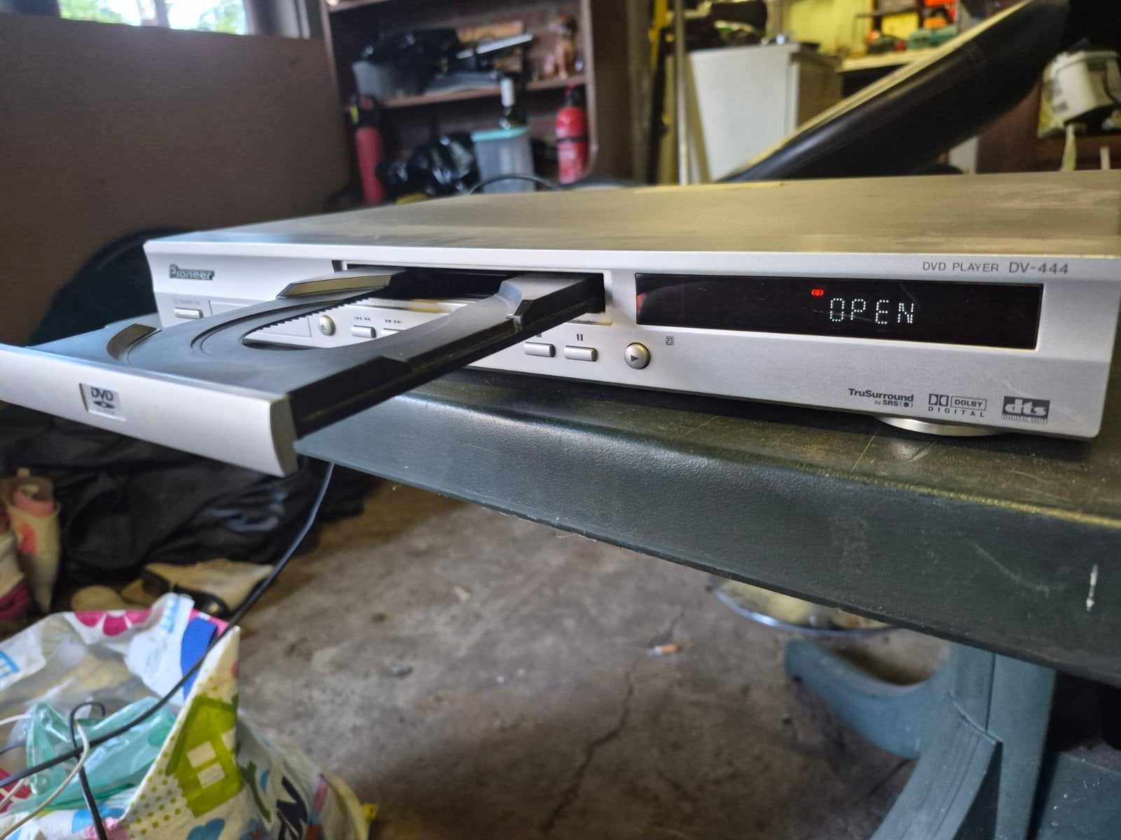 Pioneer DV-444 DVD-speler - Zilver, Ophalen, Gebruikt, Dvd-speler, Pioneer