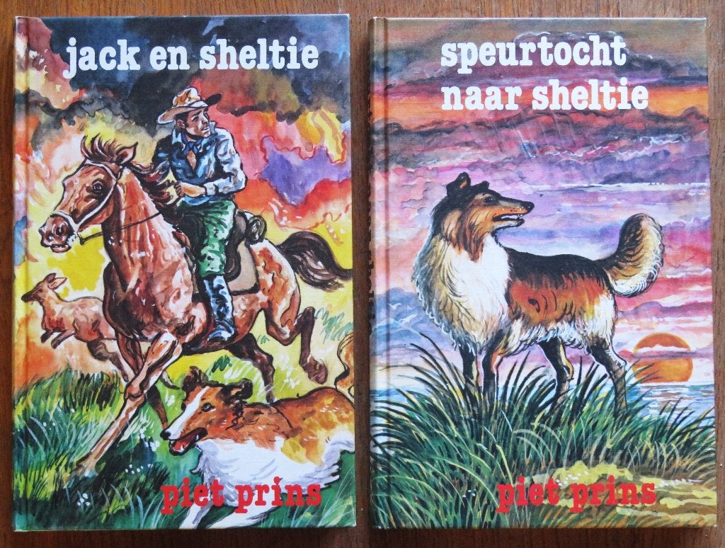 2x Piet Prins Sheltie 1 + 2 ( Jack en Sheltie + Speurtocht ), Ophalen of Verzenden, Gelezen