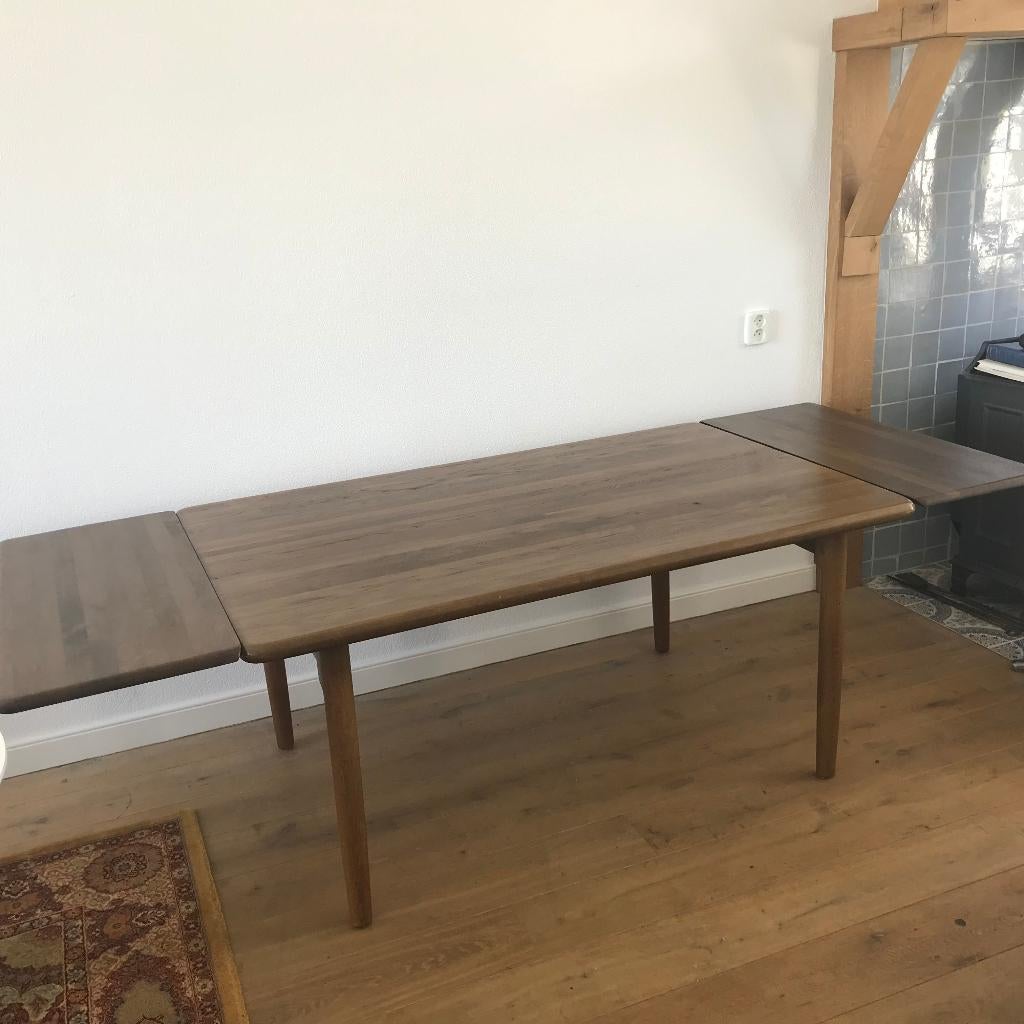 N.O. Moller  tafel eettafel vintage deens design, Ophalen of Verzenden