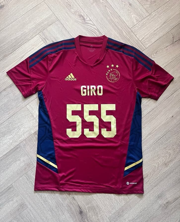 Eenmalig opkomstshirt AJAX - RKC 2023, Sport en Fitness, Voetbal, Maat M, Verzenden, Zo goed als nieuw, Shirt