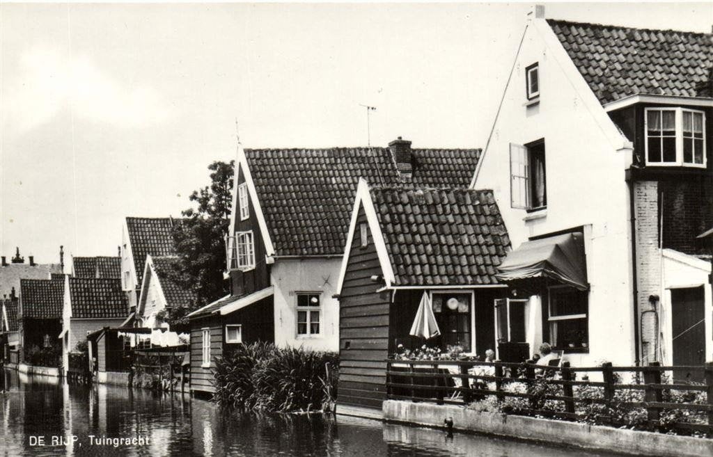De Rijp, Tuingracht - ongelopen, Ophalen of Verzenden, 1960 tot 1980, Ongelopen, Noord-Holland