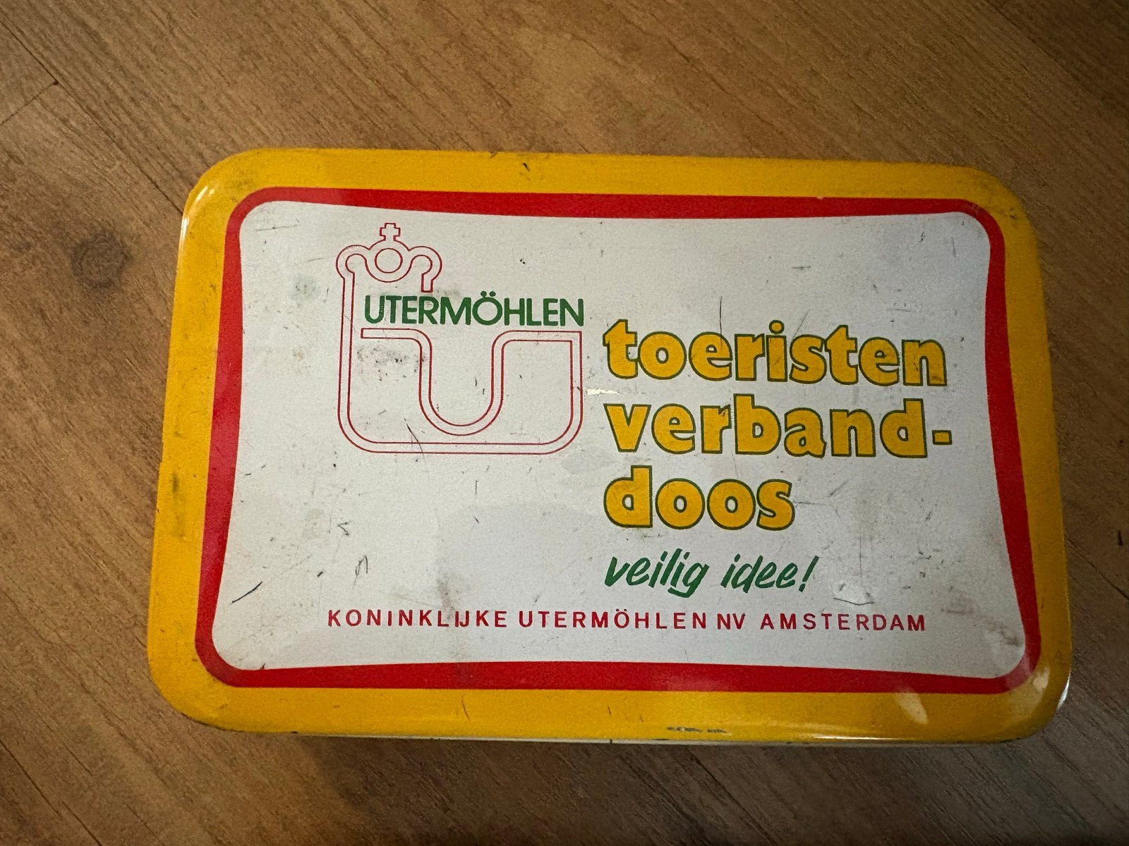 Vintage Utermöhlen Toeristen Verbanddoos - Veilig Idee!, Ophalen, Gebruikt, Overige, Overige merken