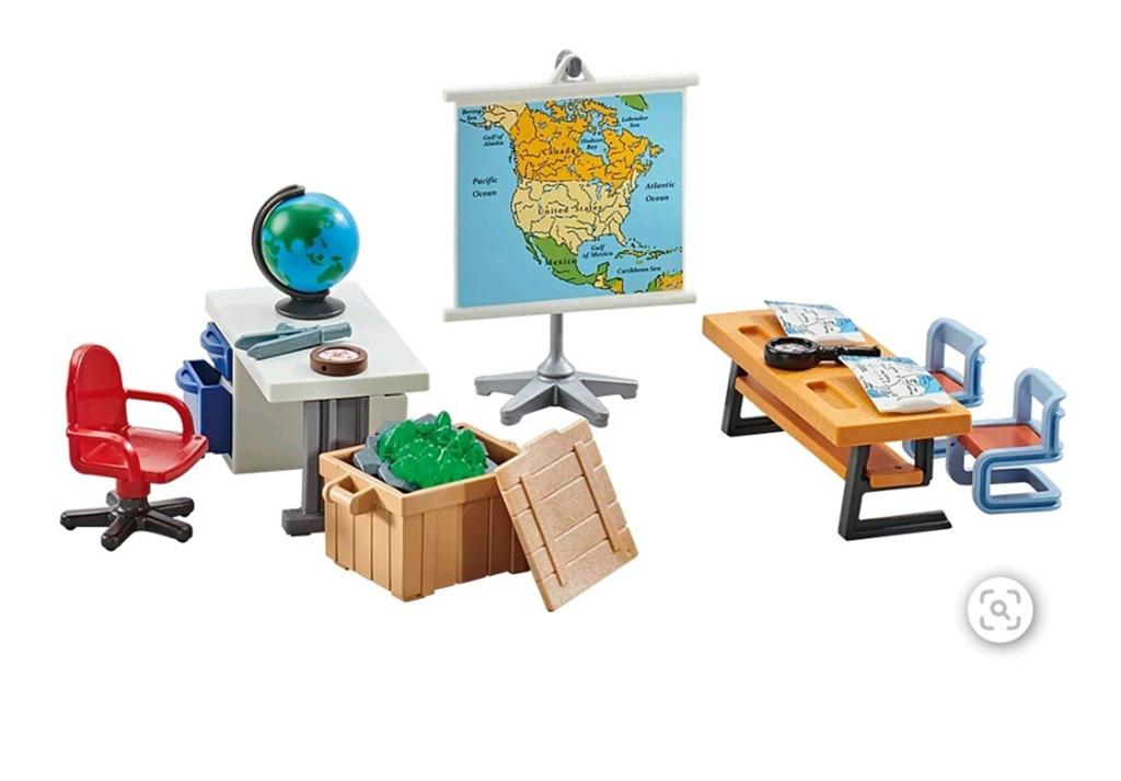 Playmobil Schoolset 9810, Kinderen en Baby's, Speelgoed | Playmobil, Ophalen of Verzenden, Gebruikt, Complete set