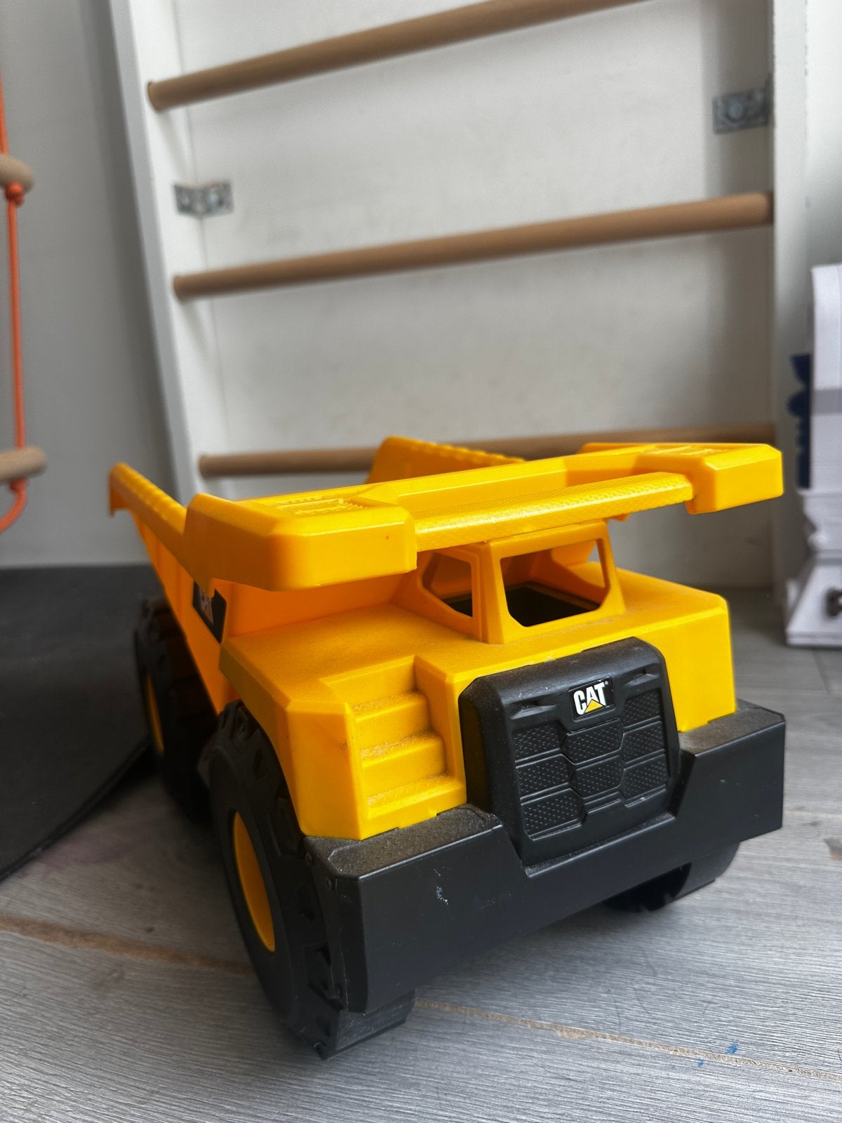 CAT kiepwagen speelgoed, Ophalen, Gebruikt