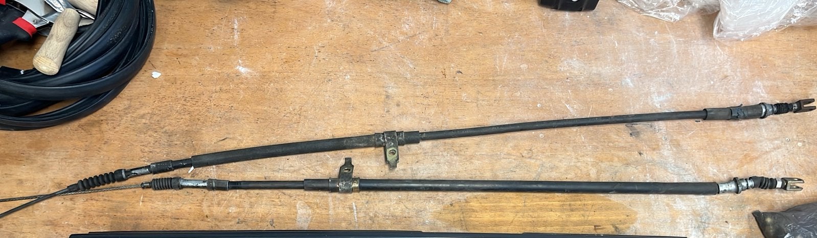 Toyota Corolla AE86 Handremkabels - Origineel Onderdeel, Ophalen of Verzenden, Gebruikt, Toyota