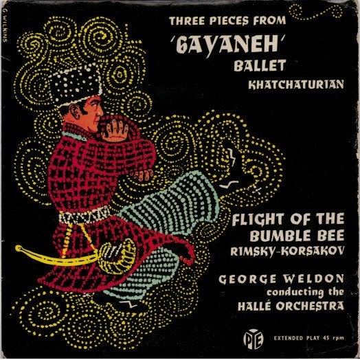 George Weldon & Halle Orchestra - Kathchaturian Gayanneh(EP), Cd's en Dvd's, Ophalen of Verzenden, Gebruikt, Klassiek