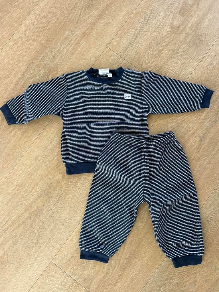 Feetje pyjama donkerblauw maat 80, Kinderen en Baby's, Ophalen of Verzenden, Zo goed als nieuw, Jongetje of Meisje, Nacht- of Onderkleding