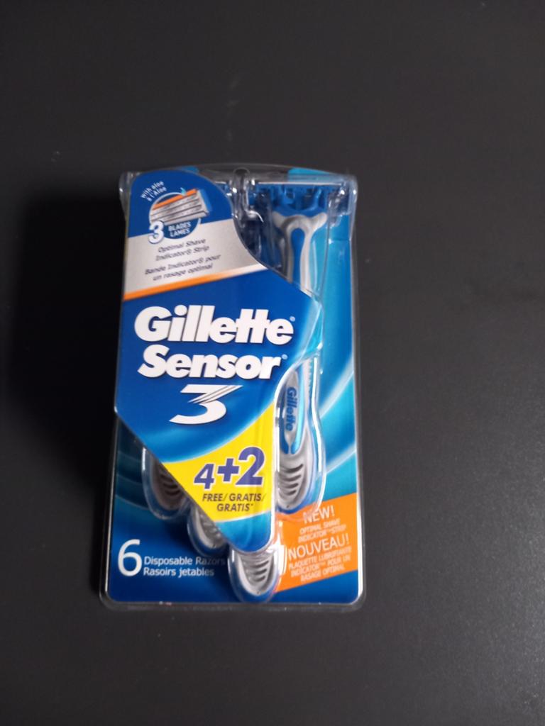 Gillette Sensor 3 Scheermesjes - 6 stuks, Ophalen of Verzenden, Nieuw, Scheren en Epileren